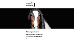 Desktop Screenshot of horsedream.de