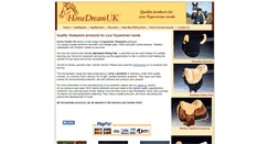 Desktop Screenshot of horsedream.co.uk
