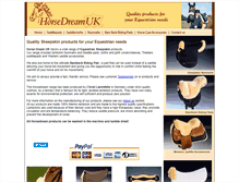 Tablet Screenshot of horsedream.co.uk