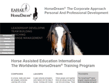 Tablet Screenshot of horsedream.com